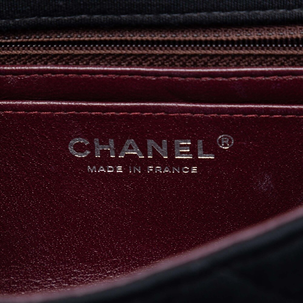 Pre-Loved Chanel Mini Rectangular Classic Jersey Single Flap - Picture 5 of 8